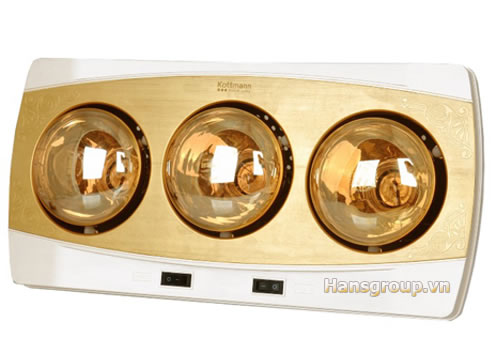 /Đèn sưởi nhà tắm Kottmann 3 bóng K3BH