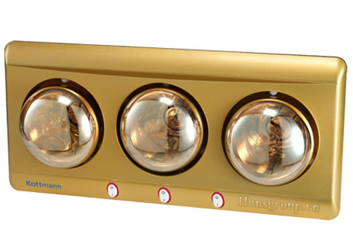 /Đèn sưởi nhà tắm Kottmann 3 bóng K3B-Y