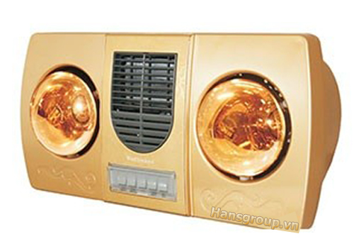 /Đèn sưởi nhà tắm Kottmann 2 bóng K2B-HW-G