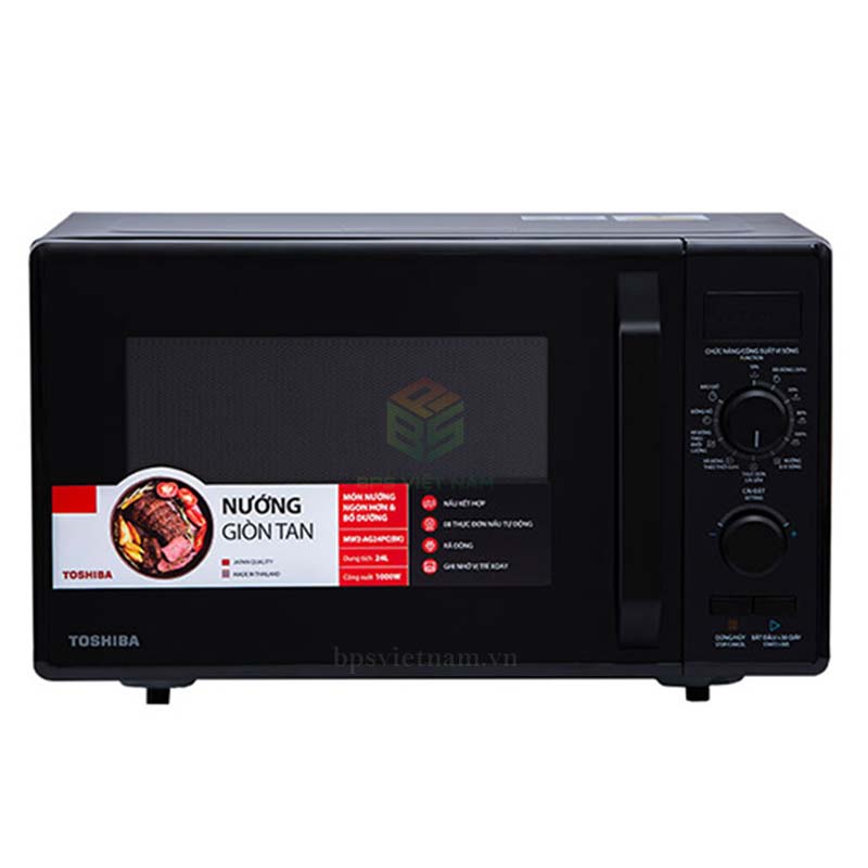 /Lò vi sóng có nướng Toshiba 24 lít MW2-AG24PC(BK)