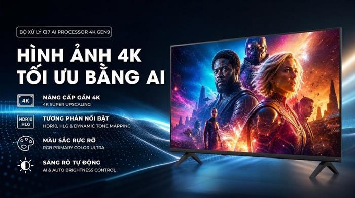 /Smart Tivi LG AI 4K 75 inch 75NU855BPSA mới 2026